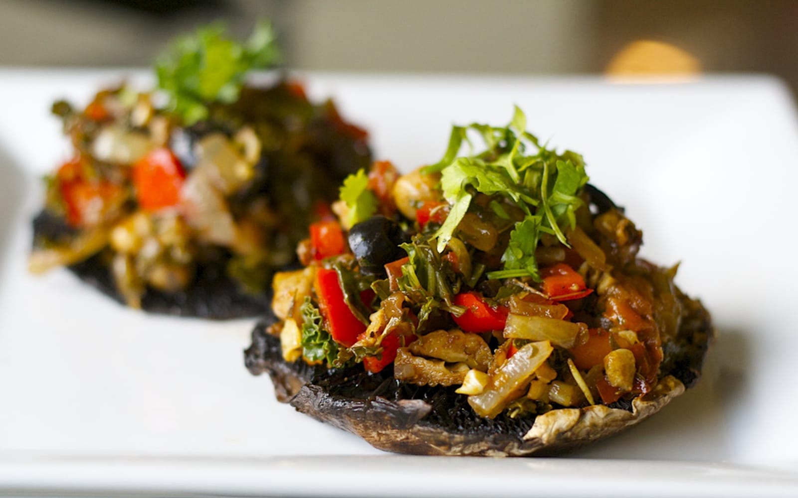 Stuffed Italian Portobello Mushrooms