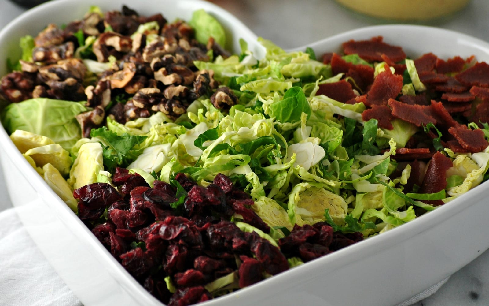 Shaved Brussels Sprouts Salad