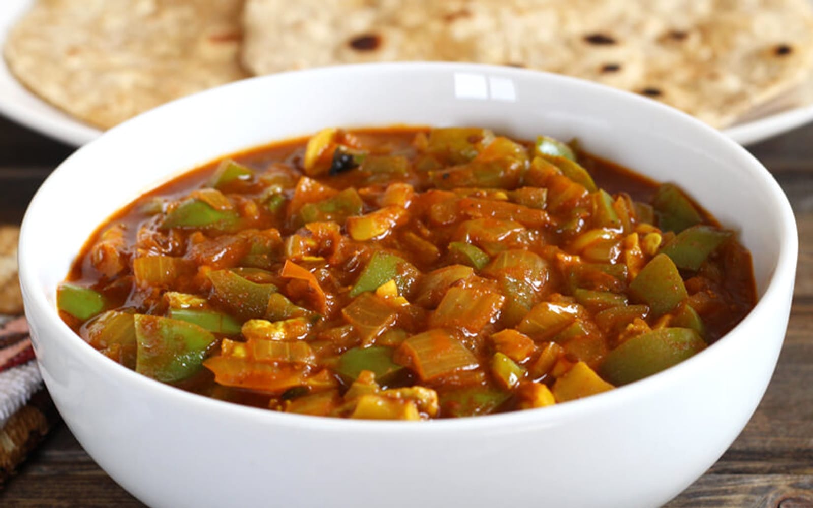 Onion Capsicula Masala