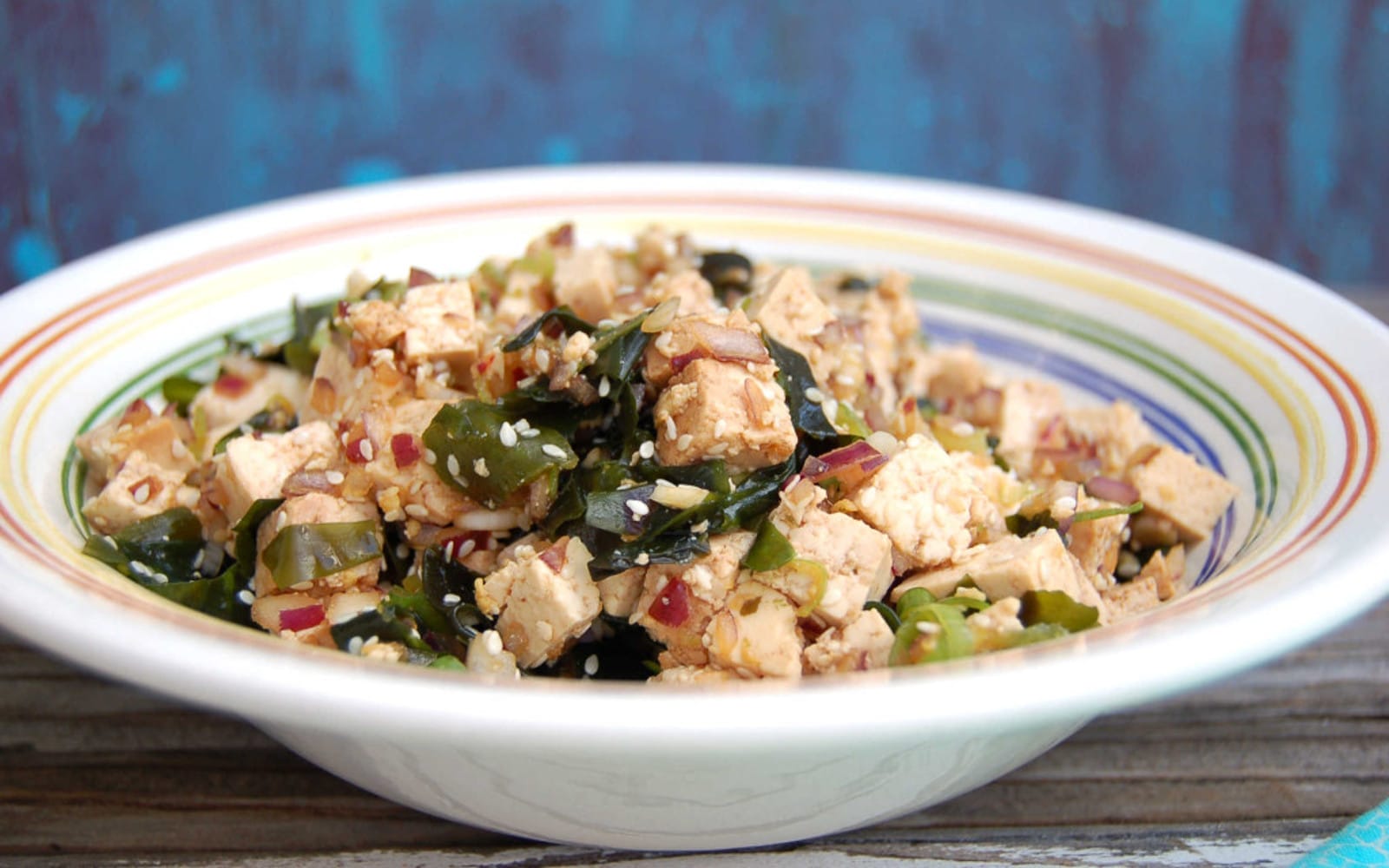 Seaweed and Tofu Poke
