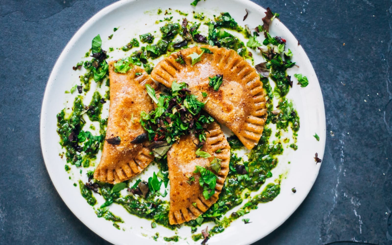 Rosemary Garlic Agnolotti