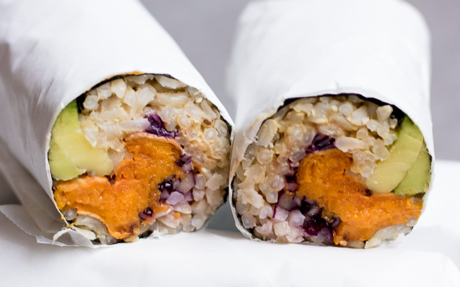 Sweet Potato Sushi Burrito