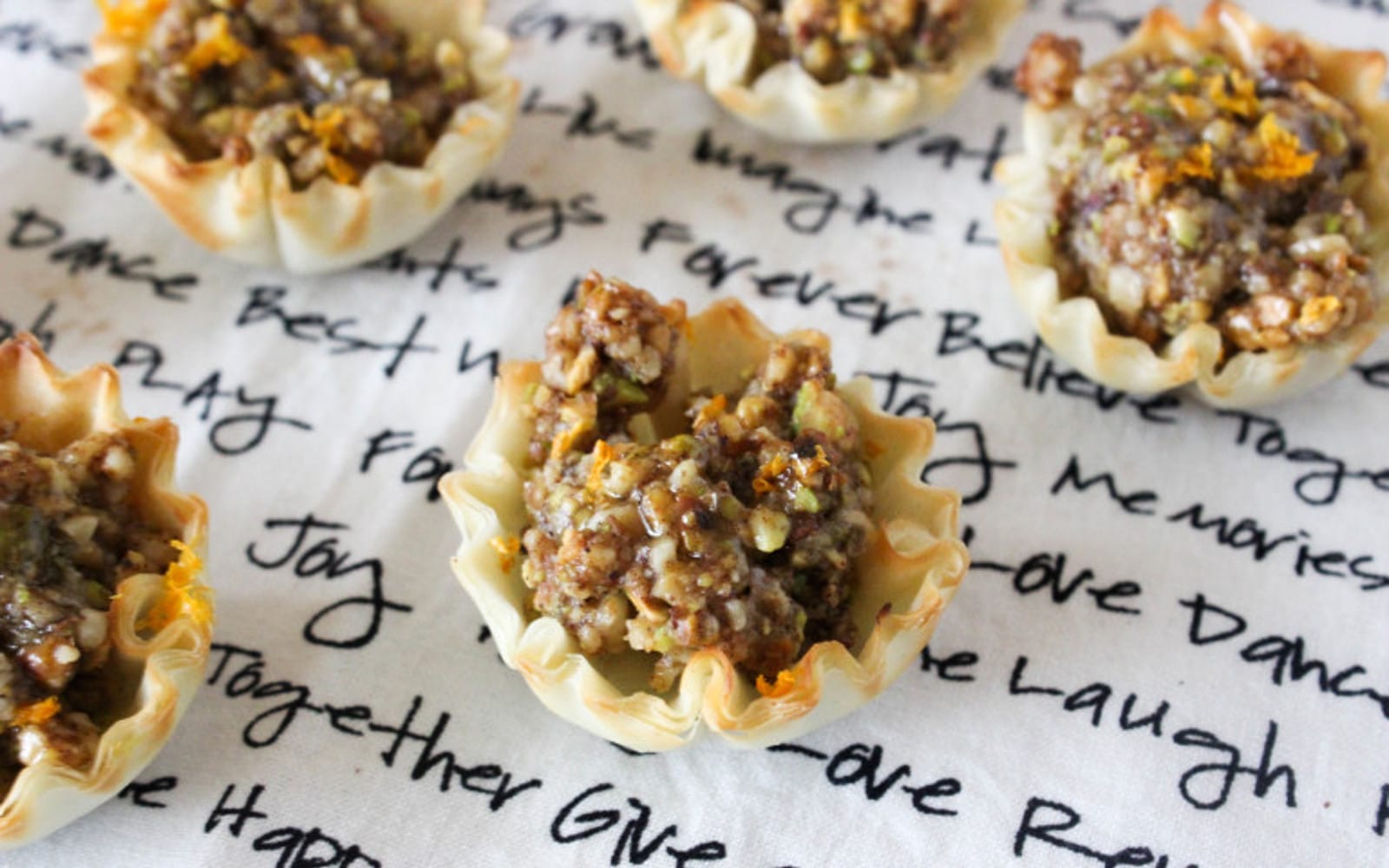 Baklava Tartlets - One Green Planet