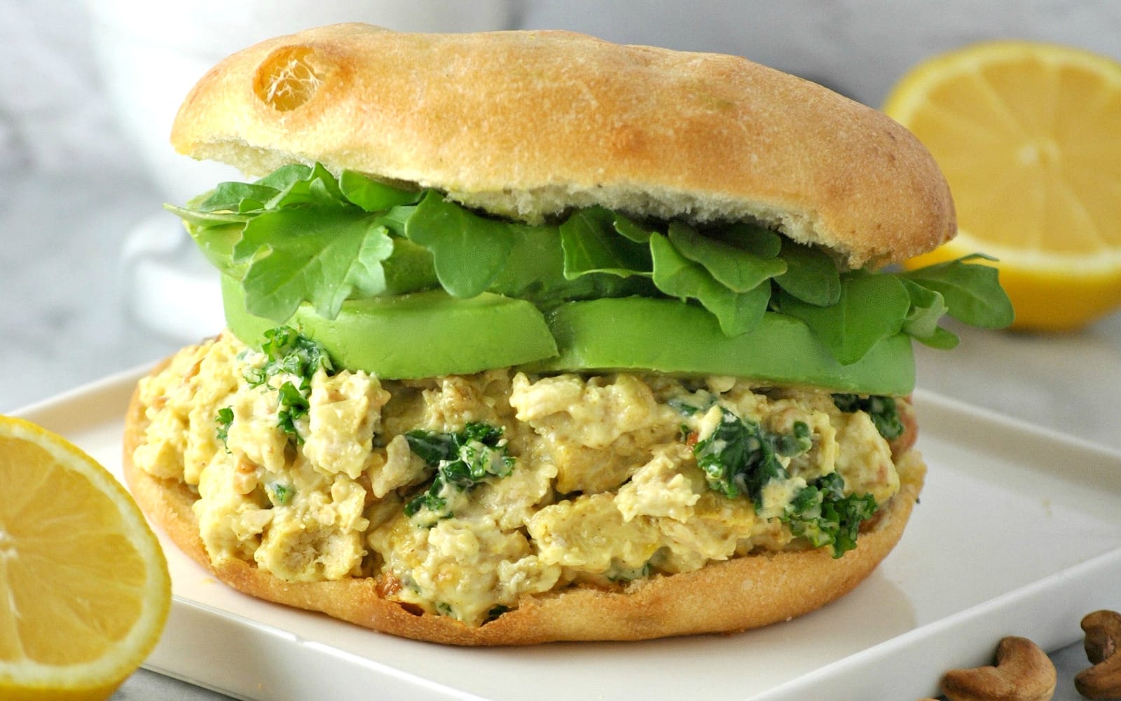 Curried Chicken Salad Sandwich