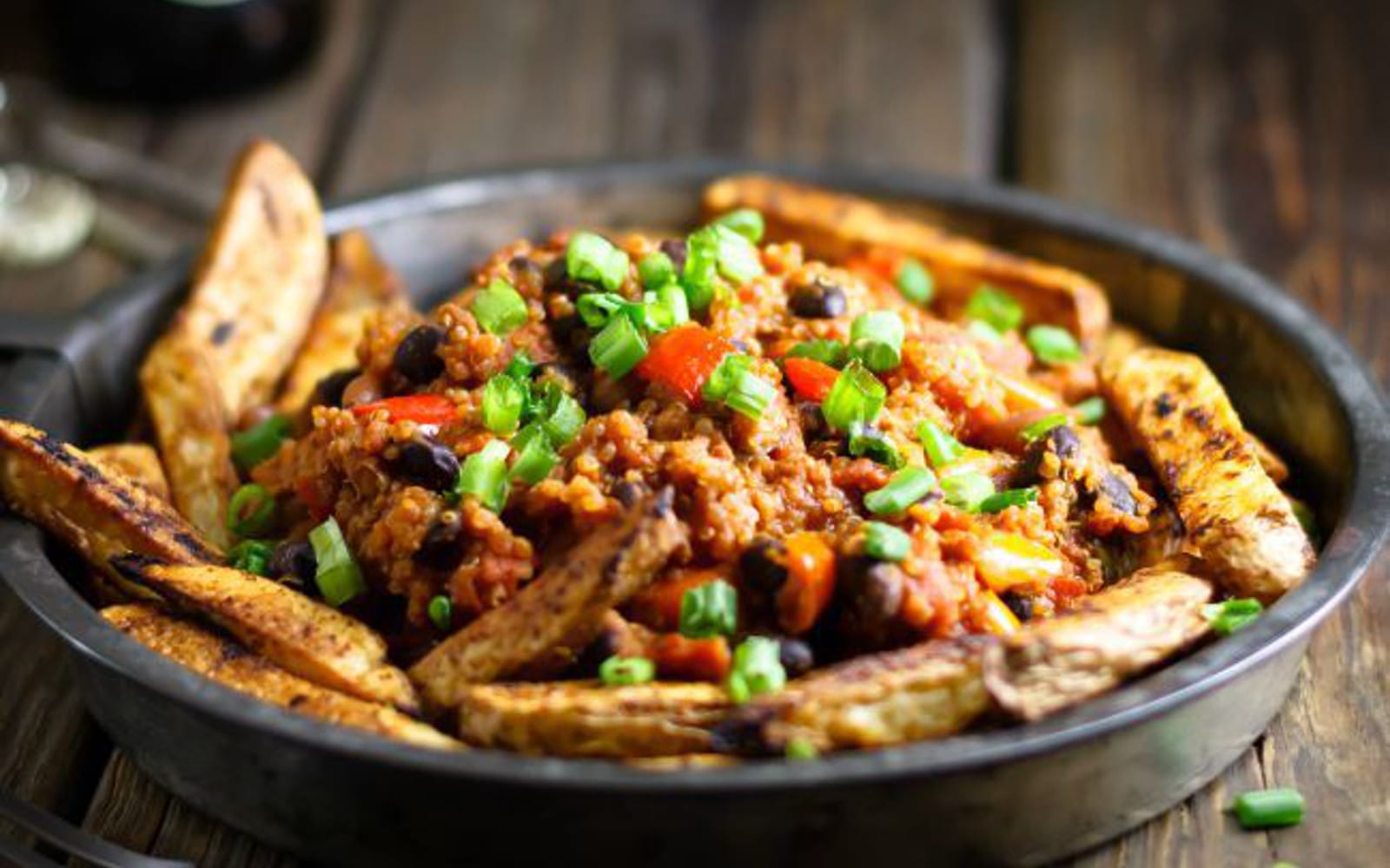 American Quinoa Chili Fries 2