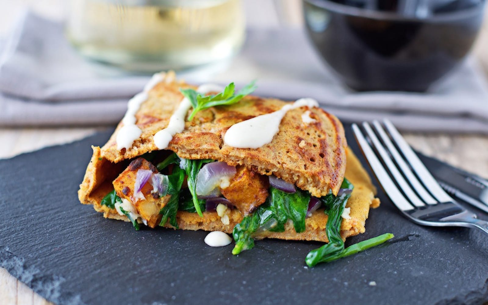 Pancake Calzone 1