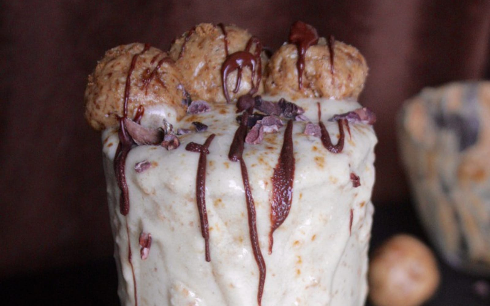 Raw Salted Caramel Truffle Blizzard