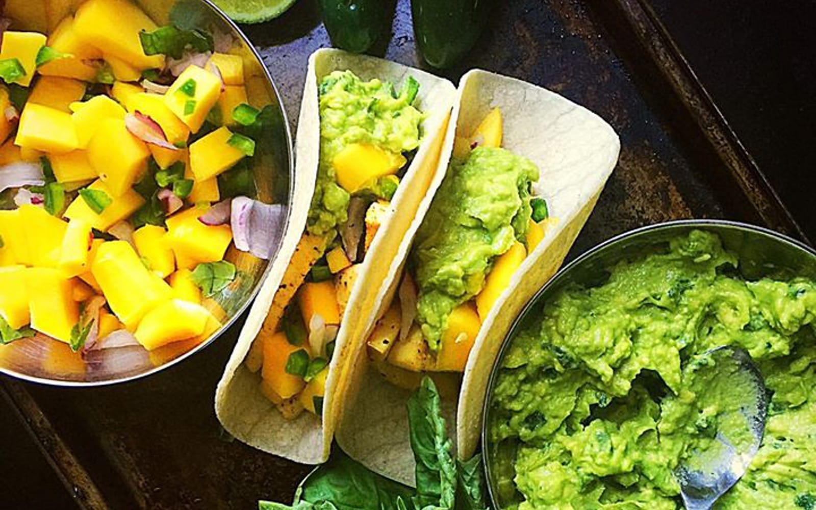 Spicy Mango Tofu Tacos 3