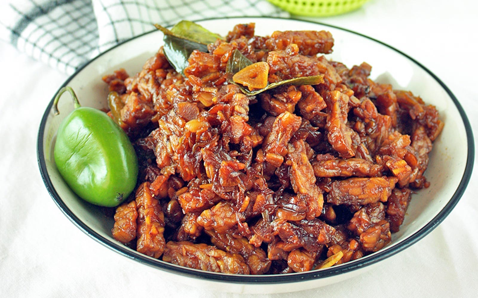 Stir-Fry Habanero Tempeh