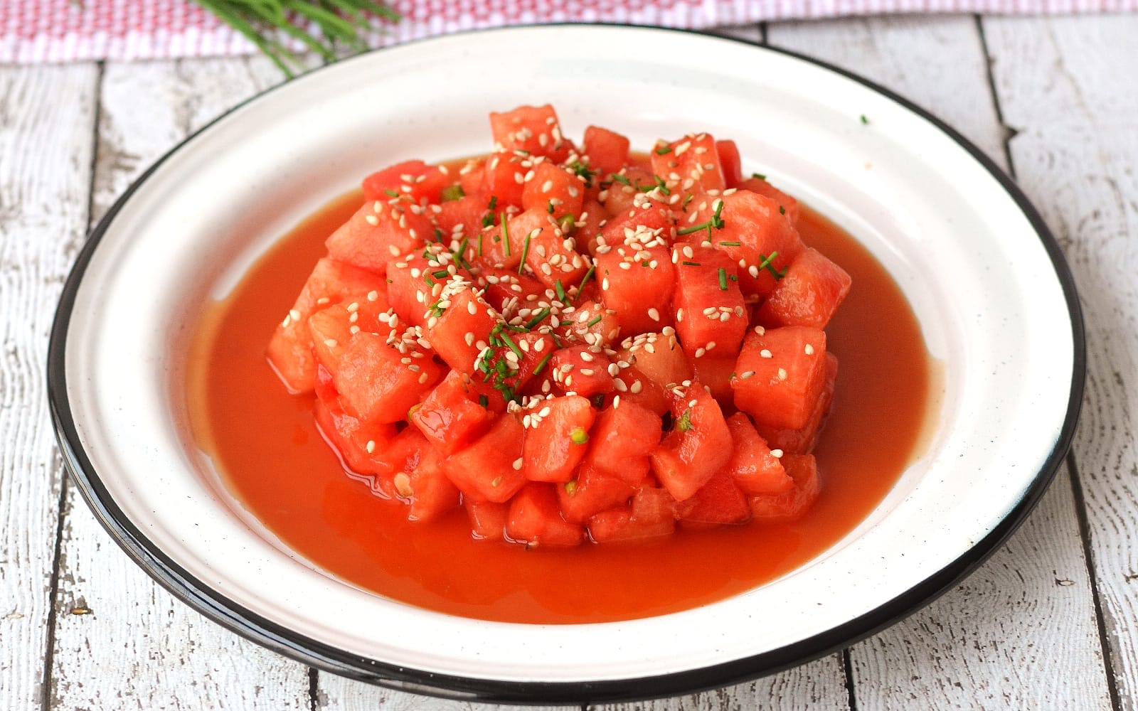 Watermelon Tartare