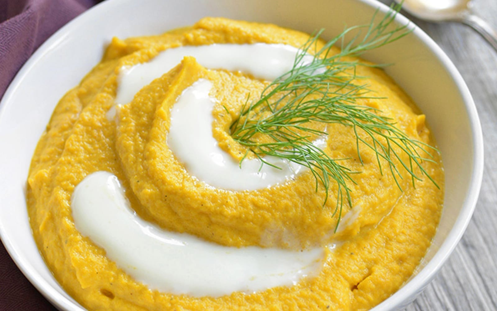 Fennel and Carrot Puree