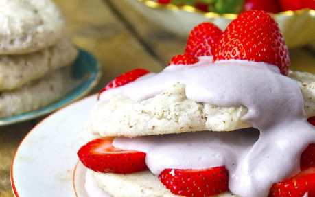 Grain Free Strawberry Shortcake