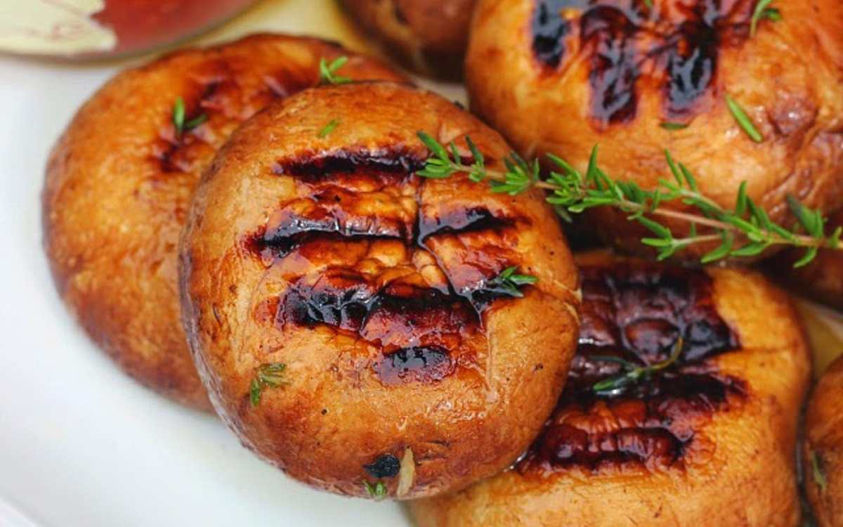Grilled Mushrooms