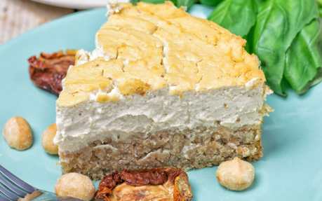 Savory Baked Cheesecake