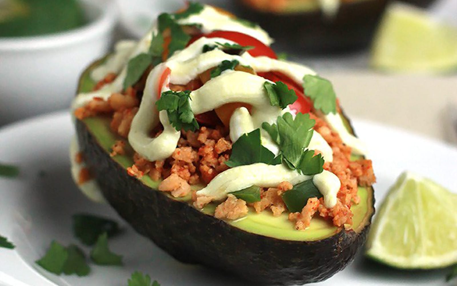 Taco-Stuffed Avocado