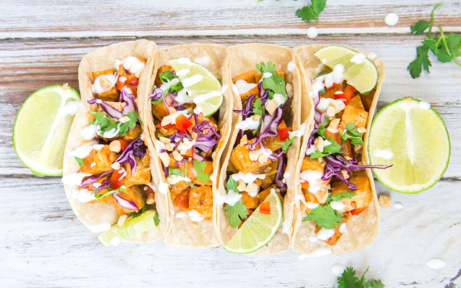 Thai Red Curry Tacos