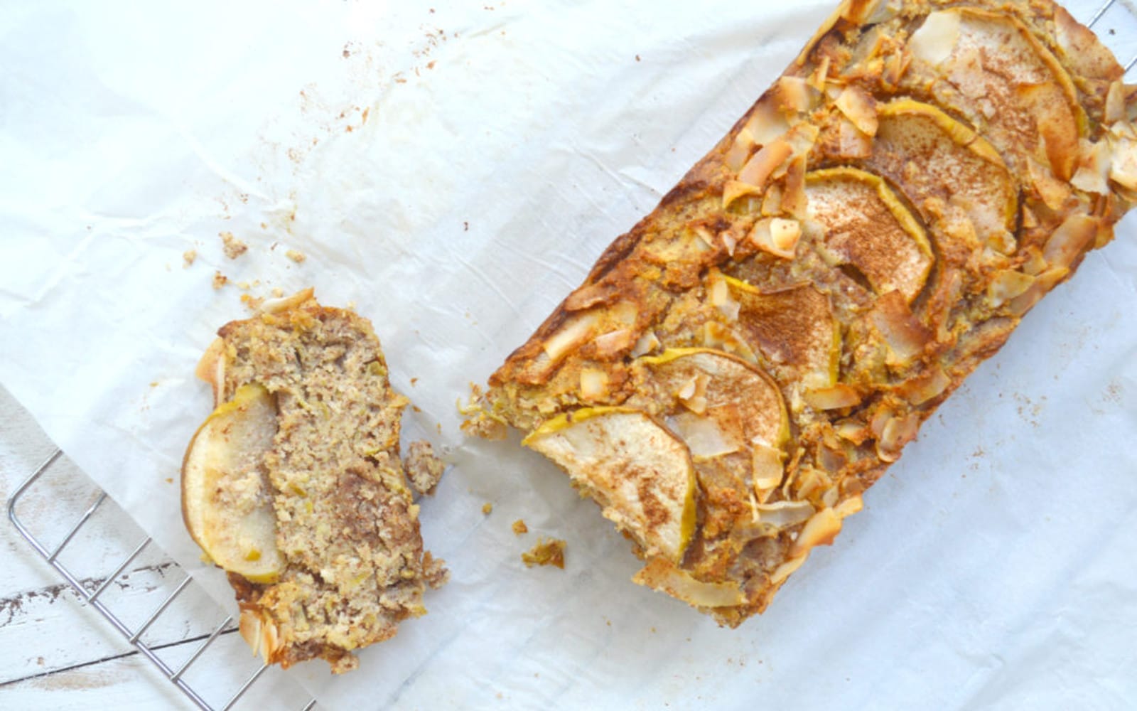 Apple Cinnamon Coconut Loaf 2