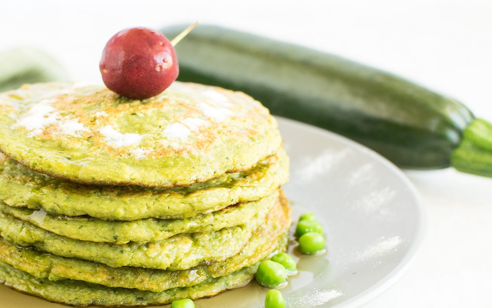 Quinoa Flour, Zucchini, and Peas Pancakes 3