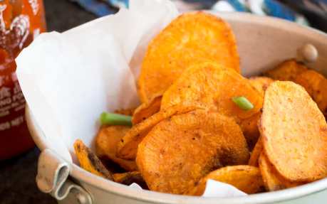 Sriracha Sweet Potato Chips 2