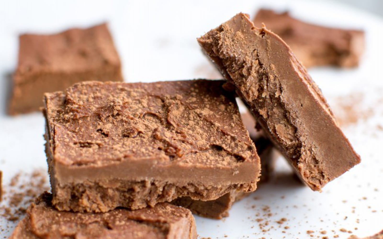 Sweet Potato Chocolate Tahini Fudge