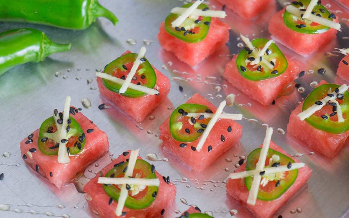Watermelon Sashimi