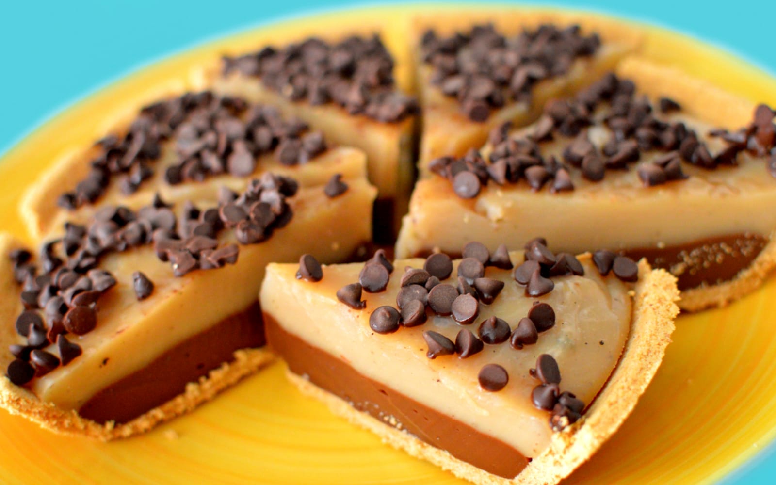 Chocolate and Butterscotch Pudding Pie