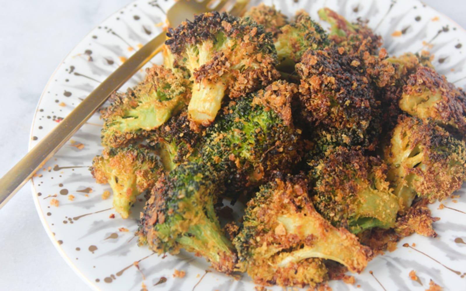 Crunchy Cheesy Broccoli 2