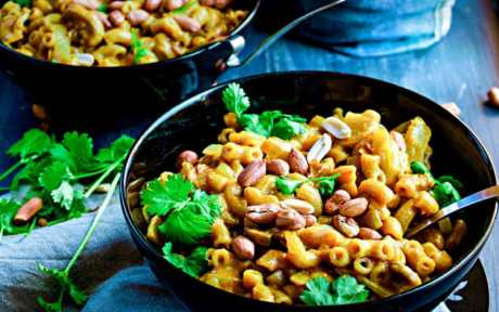 One Pan Thai Yellow Curry Macaroni 4