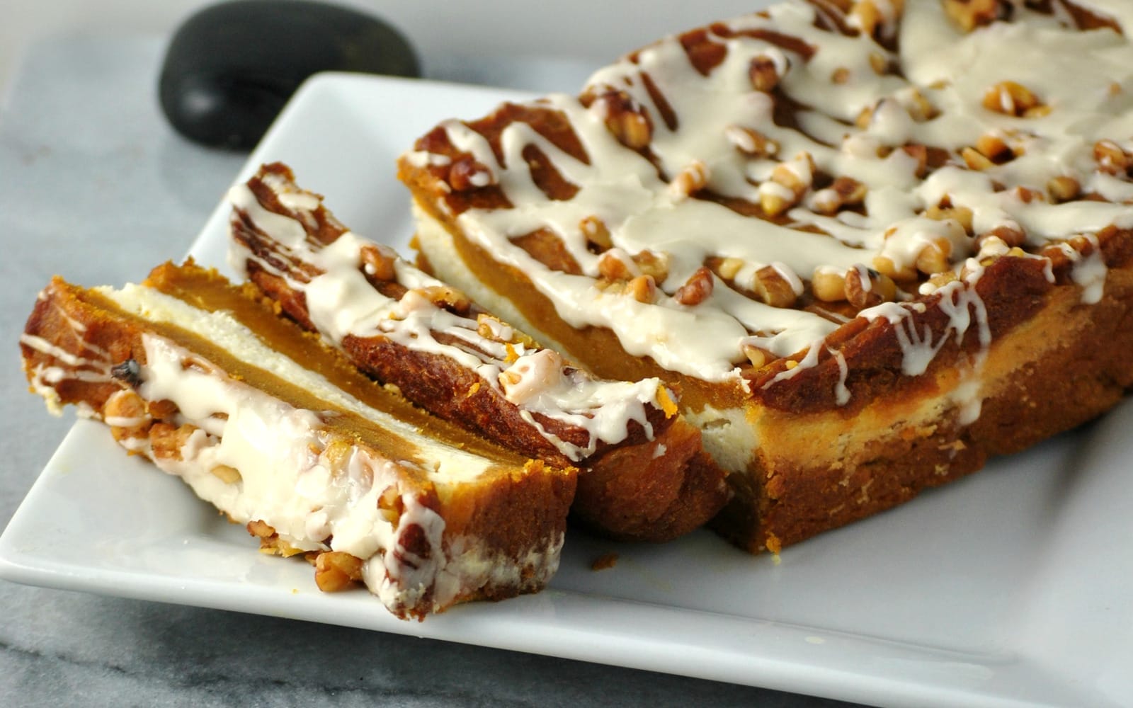 Pumpkin Cheesecake Bread
