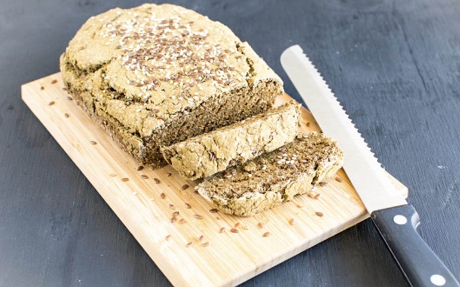 Teff Bran Chia Bread 1