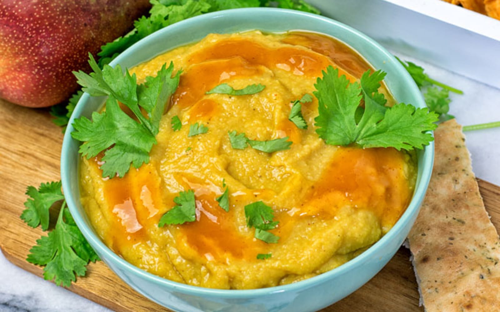 Thai Green Green Mango Chickpea Dip