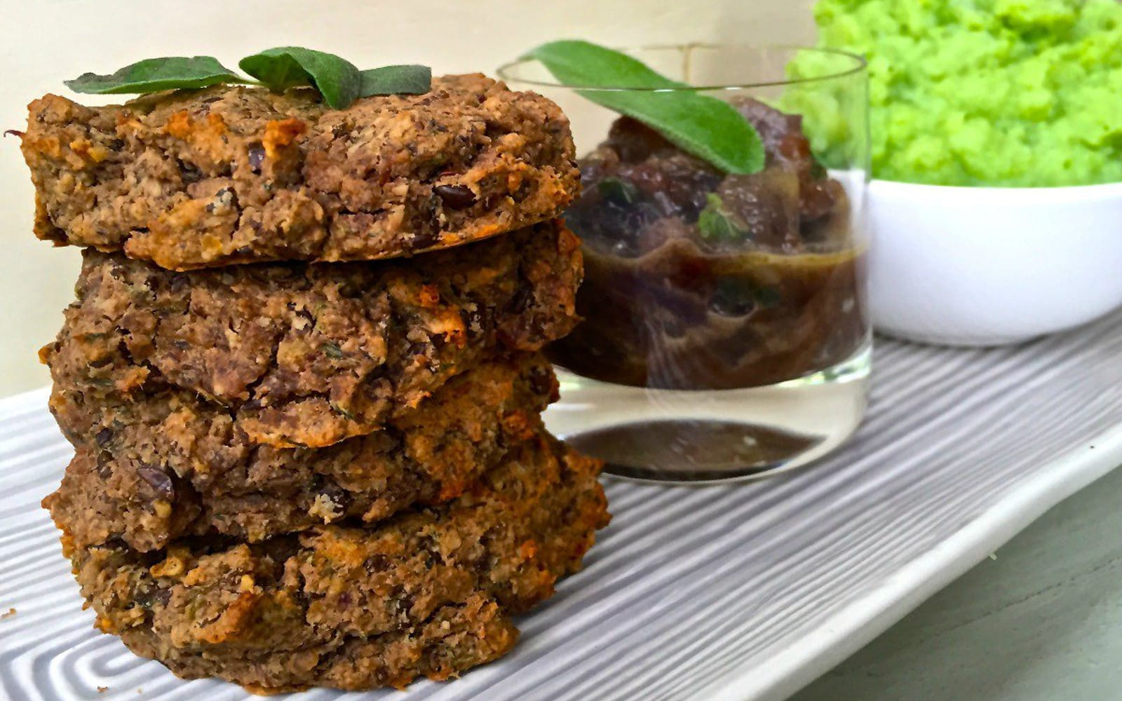 walnut lentil burgers