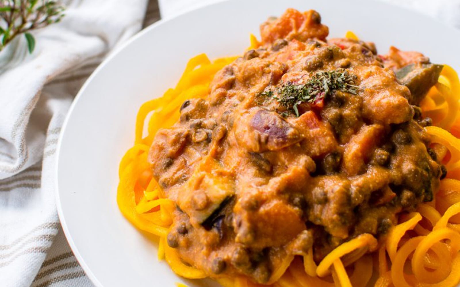 Butternut Bolognese 1