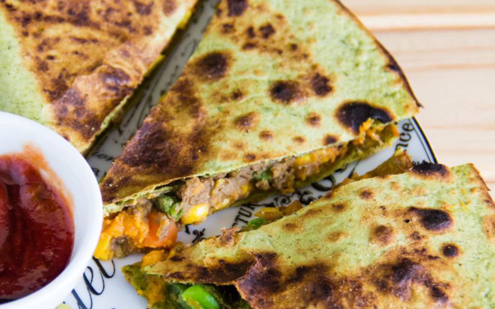 Shepherdss Pie Quesadilla