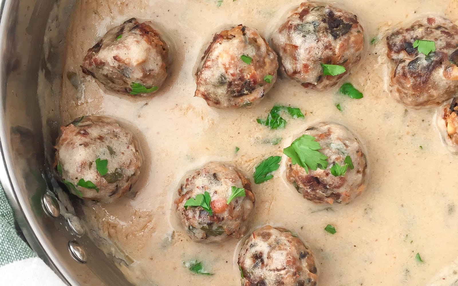 Swedish Mushroom Meatballs