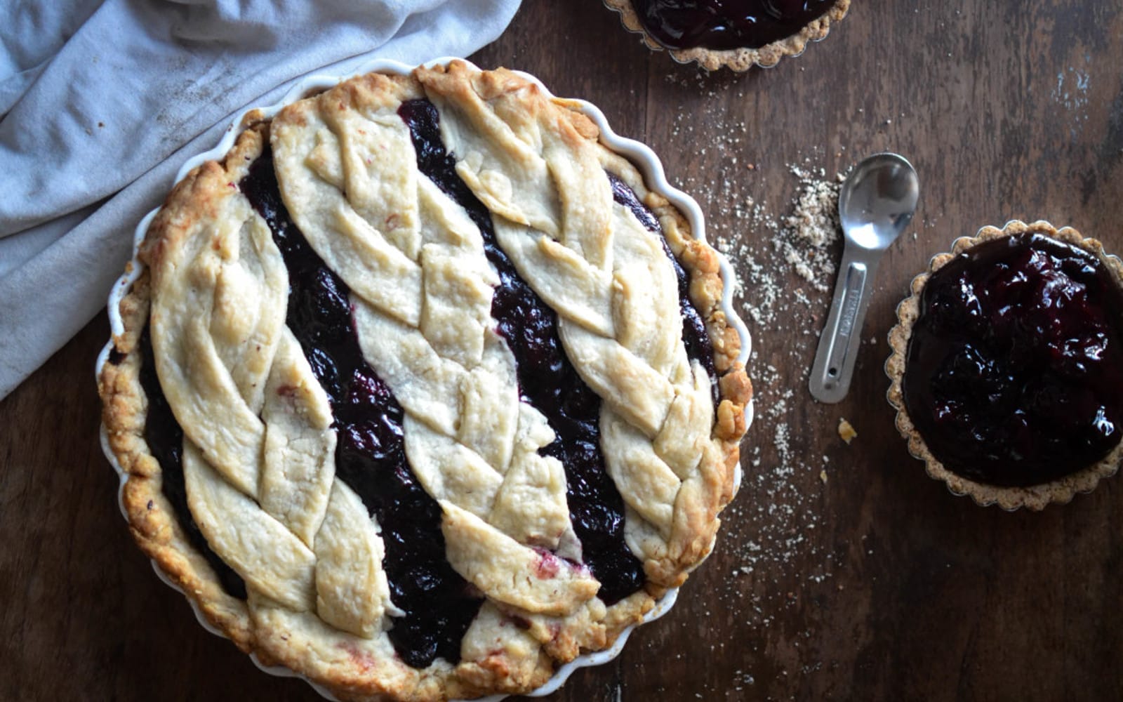 Black Bottom Cherry Pie - One Green Planet