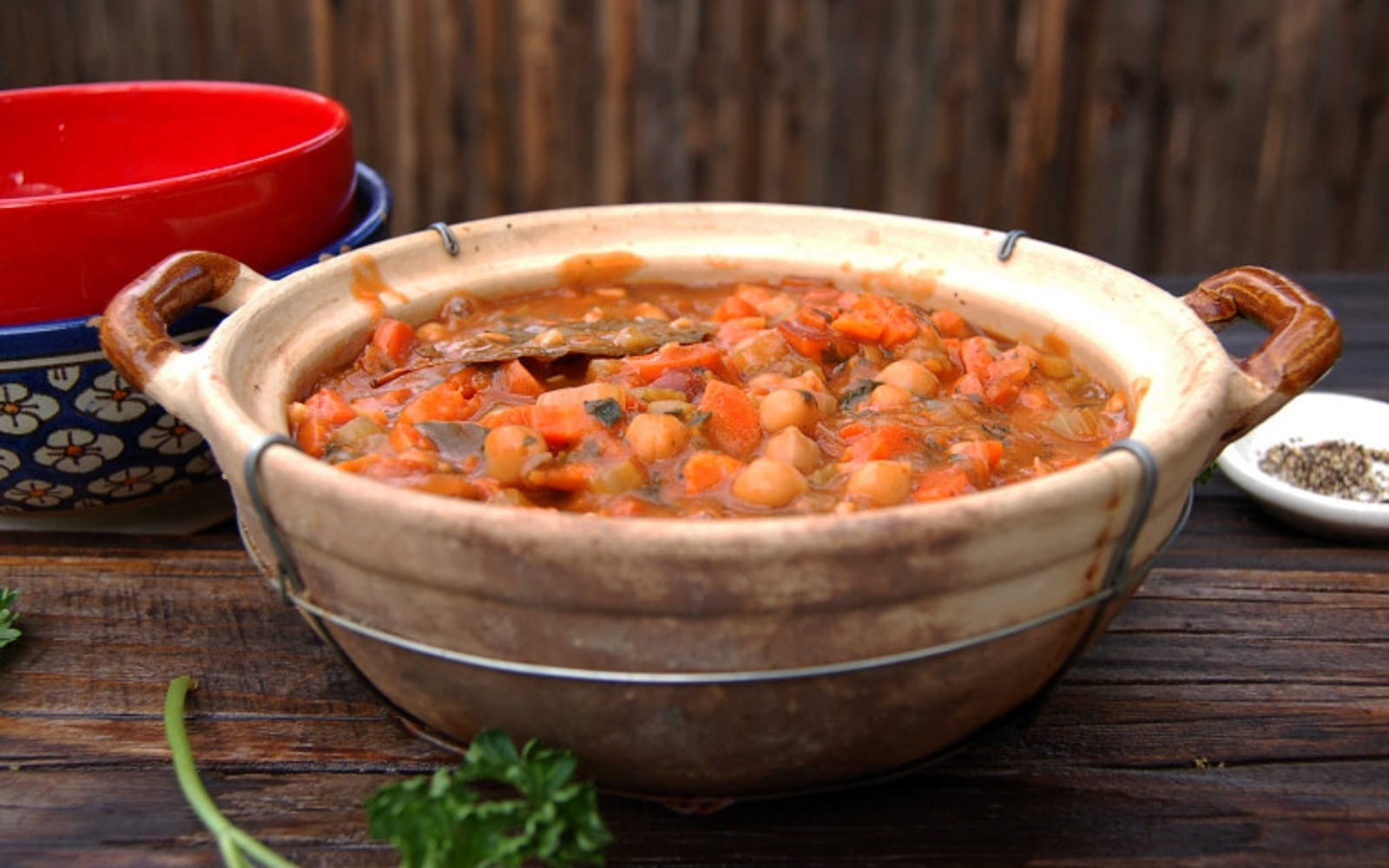 Chunky Chickpea and Sweet Potato Stew