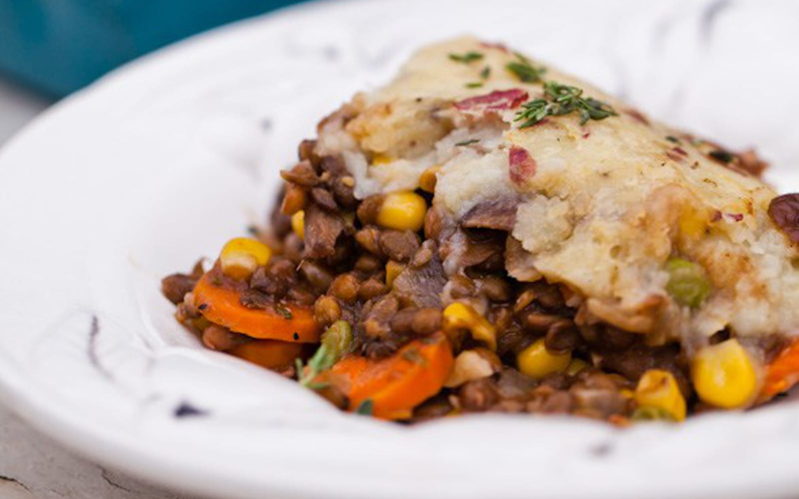 Portobello Lentil Shepherd's Pie b
