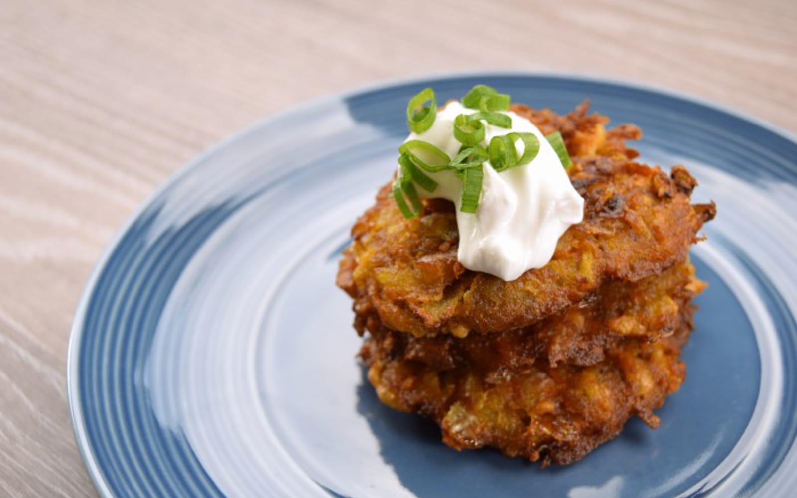 Stack of Vegan Pumpkin Spiced Latkes