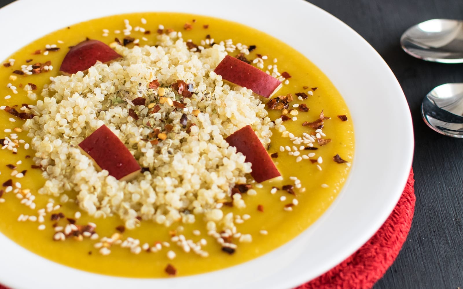 Red Pear and Butternut Squash Soup 3