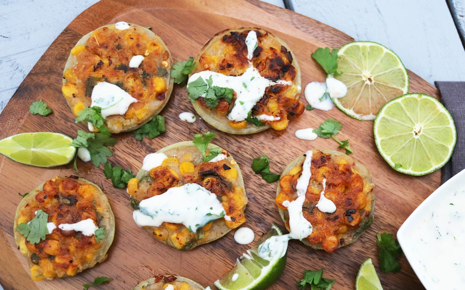 Spicy Onion and corn vegan Fritters