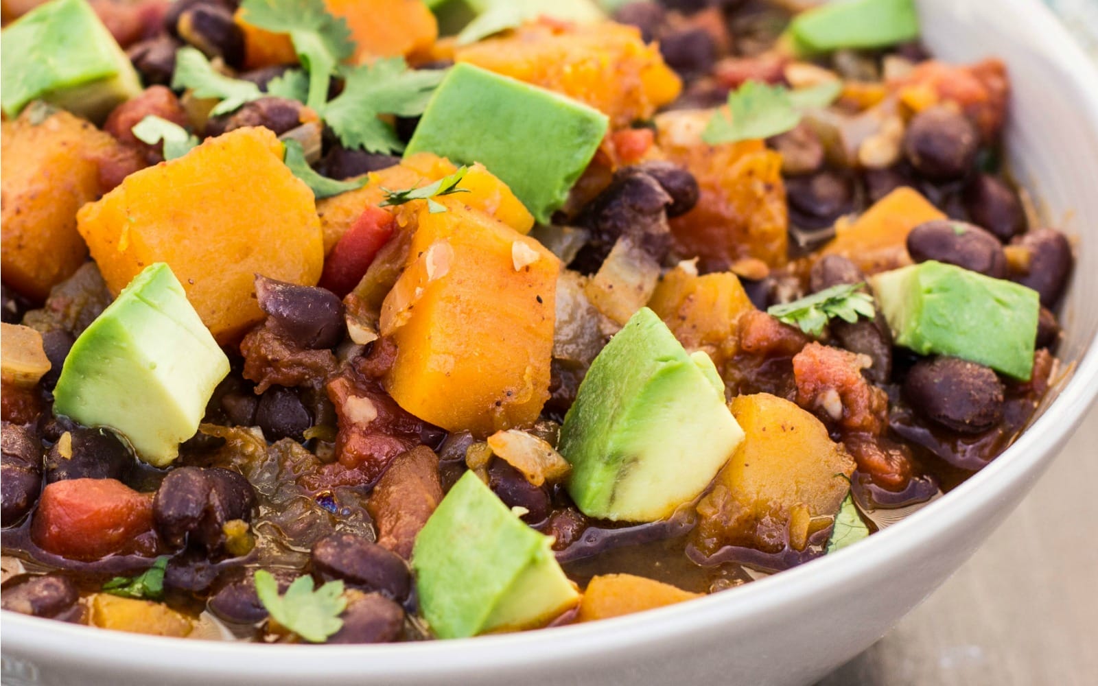 Butternut Squash and Black Bean Chili - One Green Planet