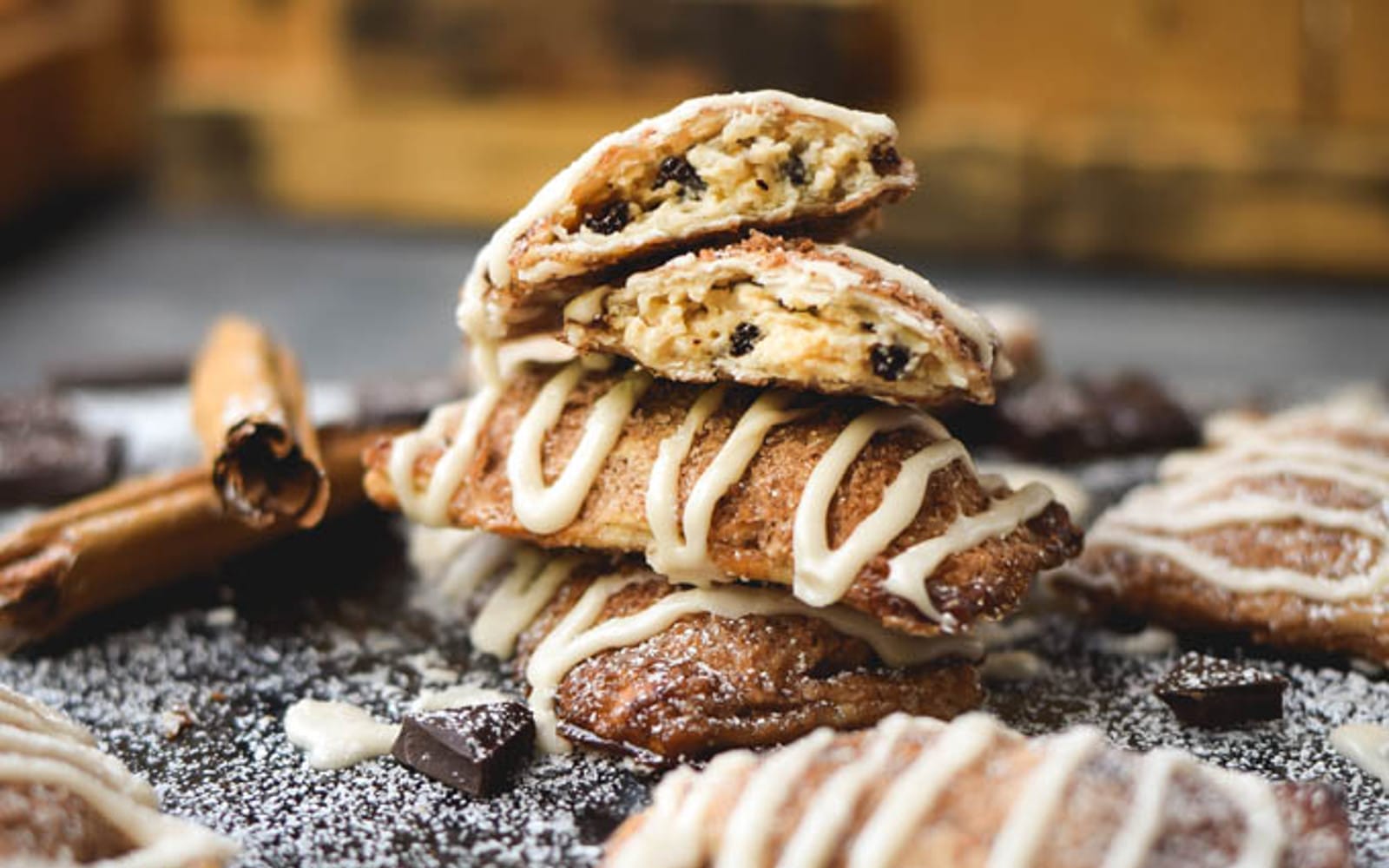Chocolate Chip Churro Cheesecake Pop Tarts