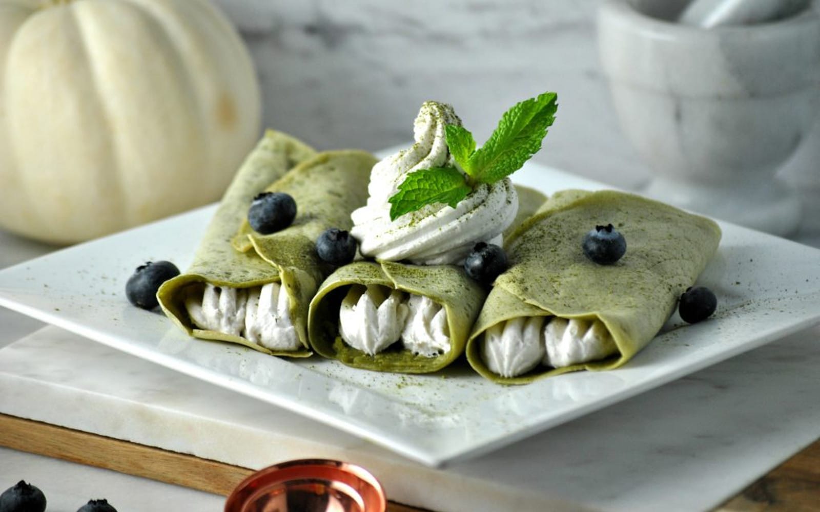 Matcha Cr&ecirc;pes