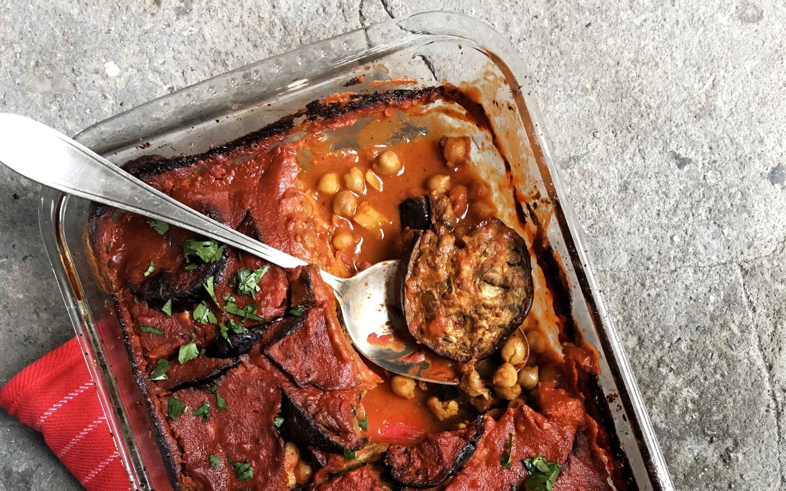 Sweet Potato and Eggplant Casserole [Vegan]