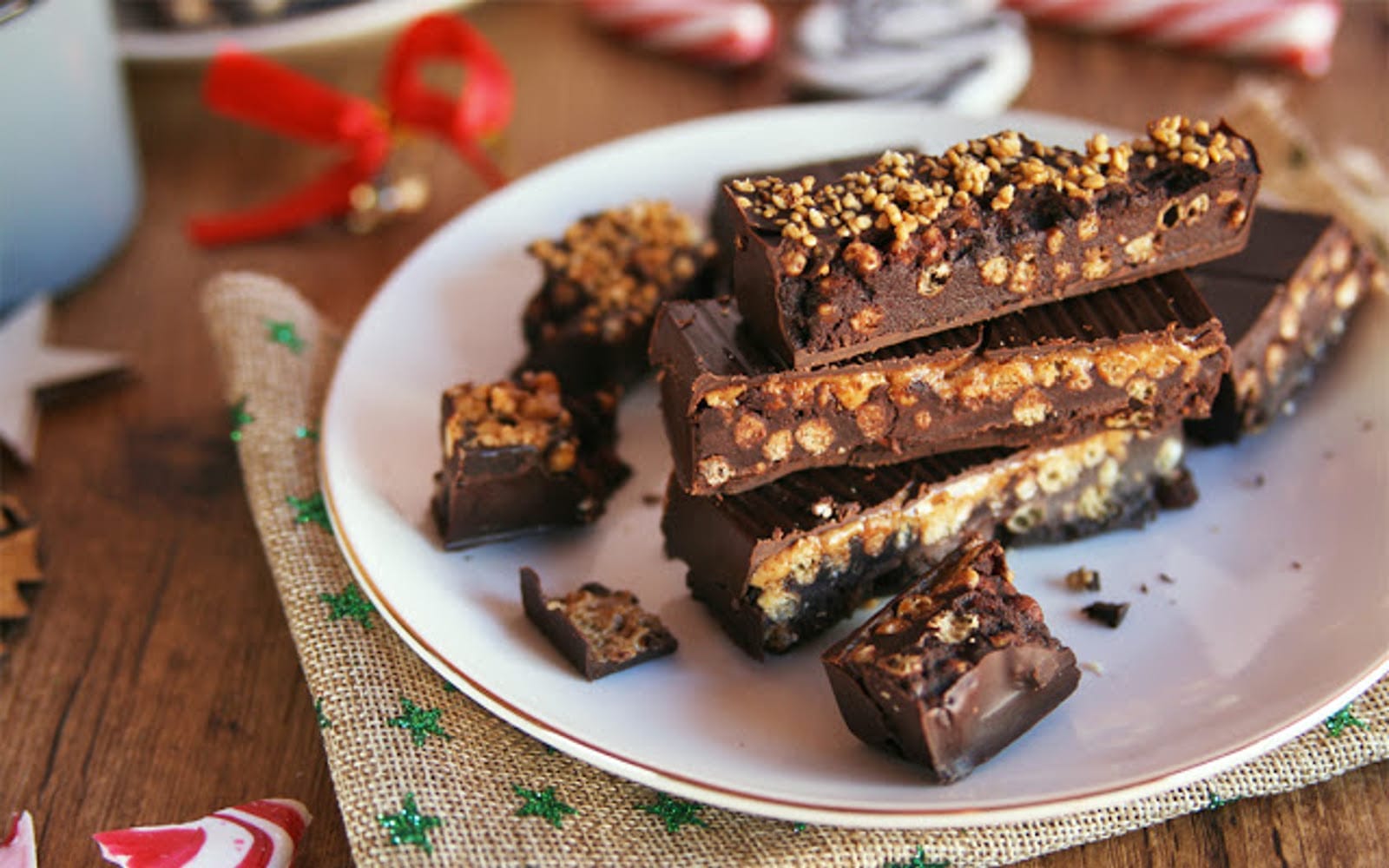 Truffled Chocolate Nougats