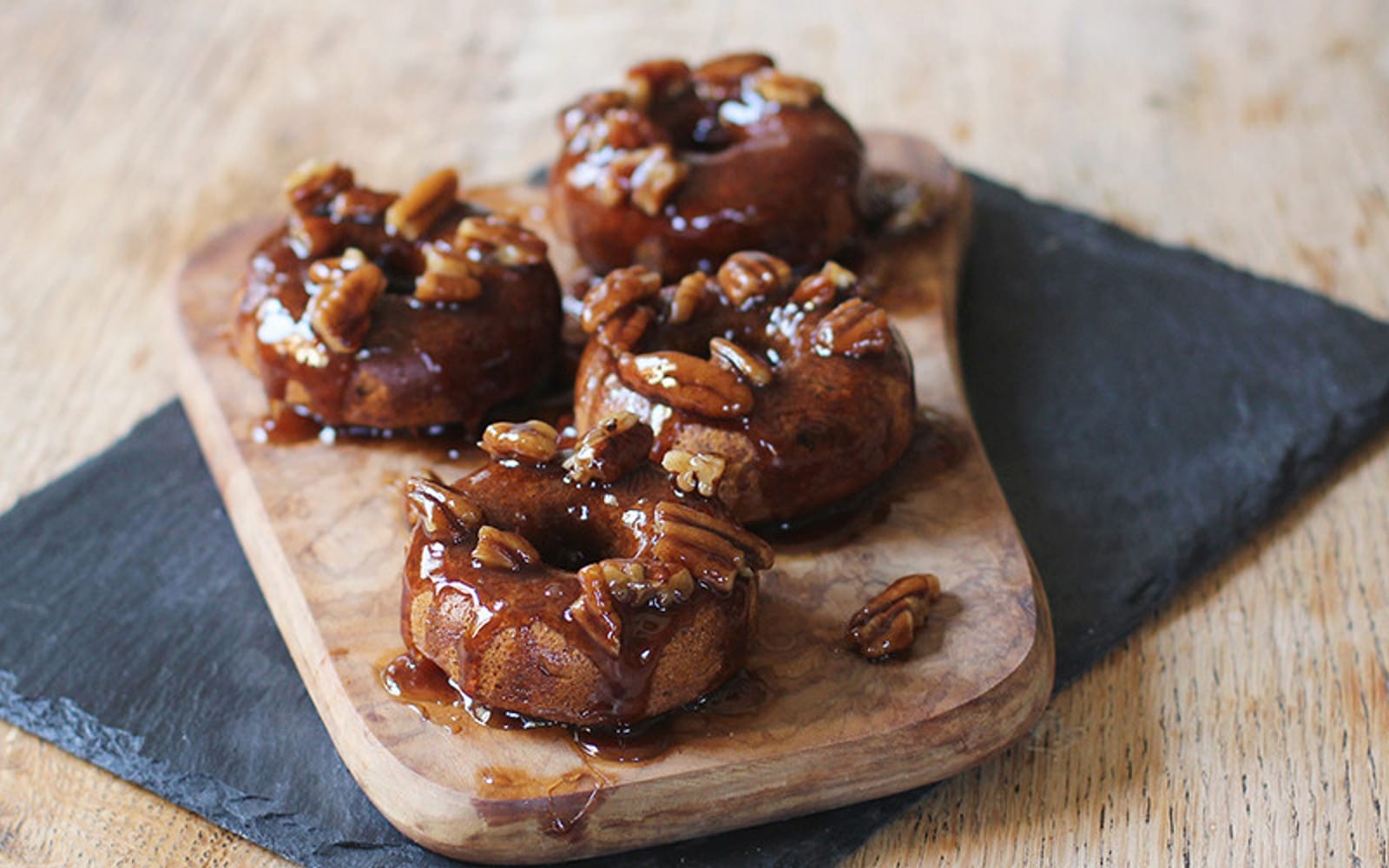 Banana Bread Doughnuts