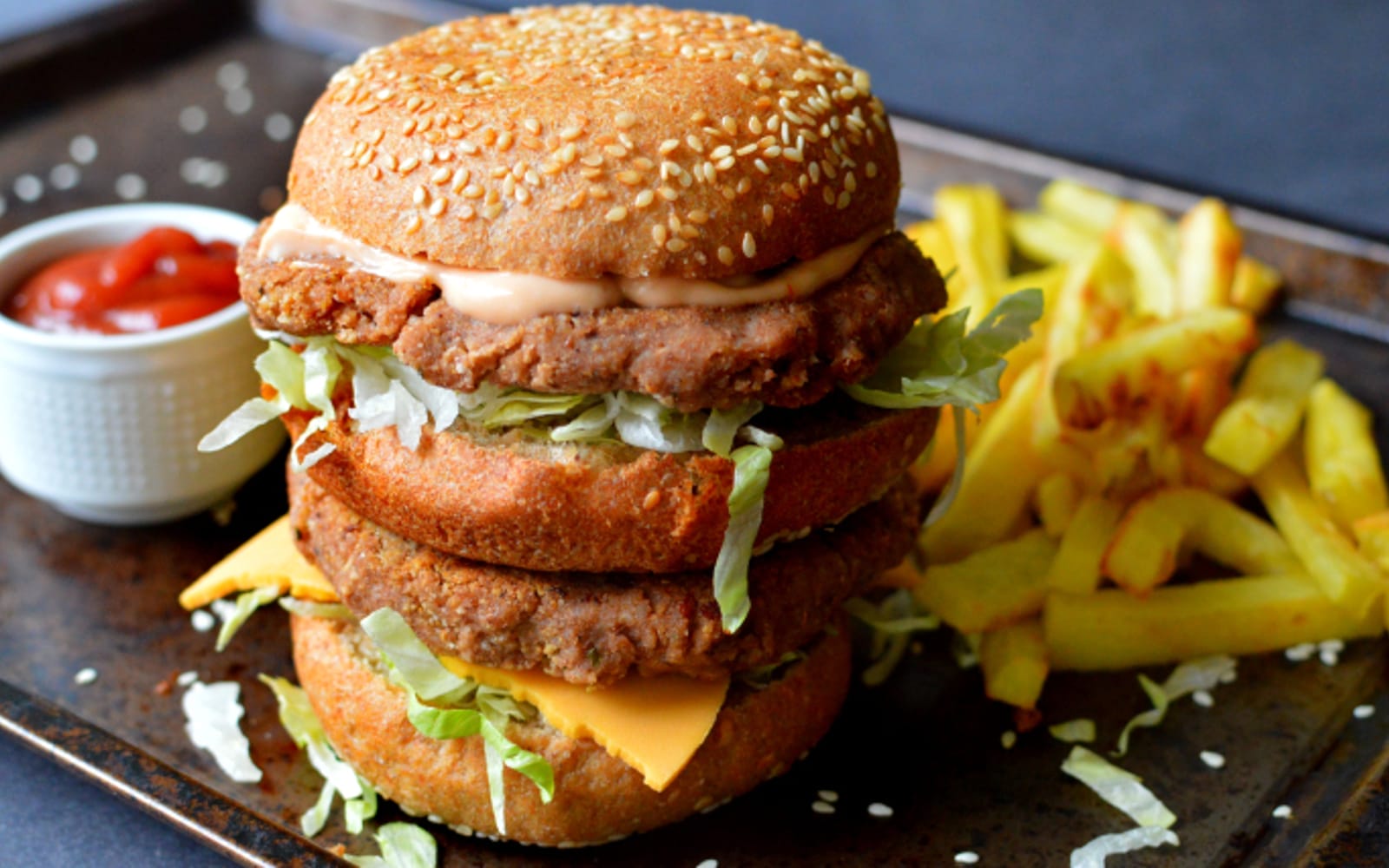 Bean Burger Bic Mac