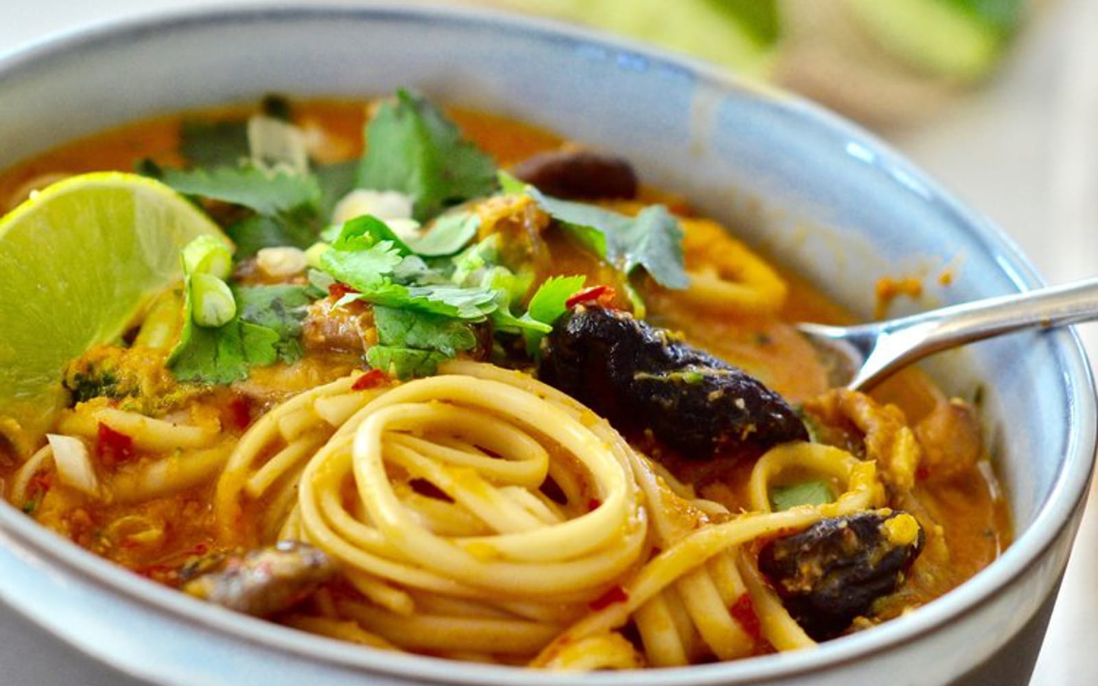 Vegetable Laska Soup With Noodles - One Green Planet