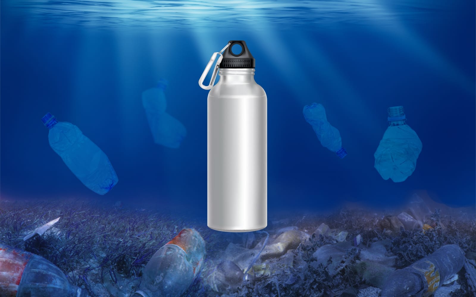 You Can Help Keep 116 Plastic Water Bottles Out of the Oceans Every Year With One Small Swap